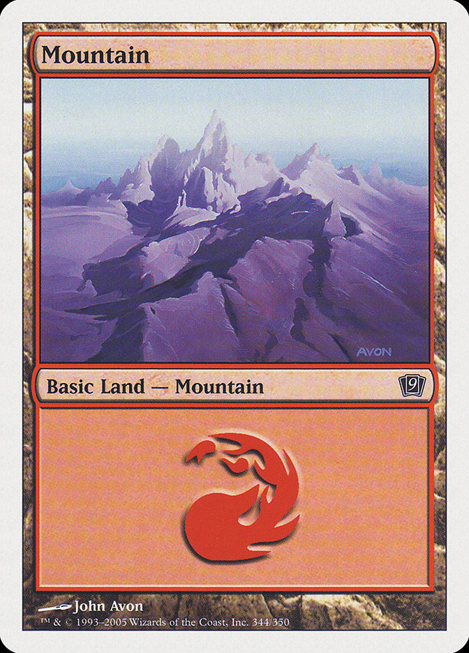 Mountain (344) [Ninth Edition] | Local Legends