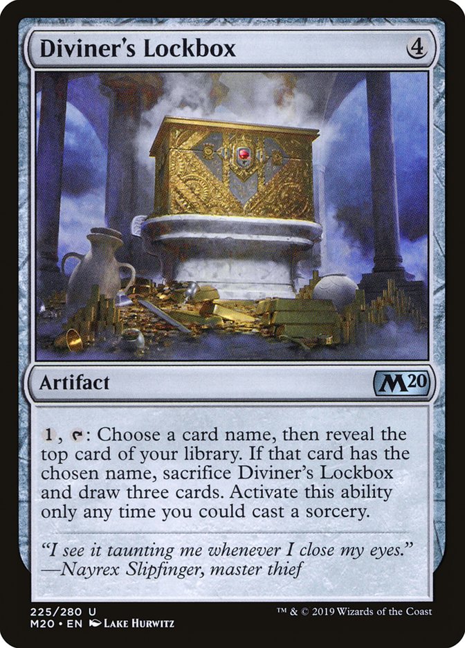 Diviner's Lockbox [Core Set 2020] | Local Legends