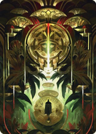 Jetmir's Garden 1 Art Card [Streets of New Capenna Art Series] | Golgari Games