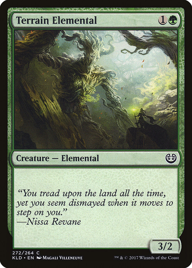 Terrain Elemental (Deck Builders Toolkit) [Kaladesh Promos] | Golgari Games