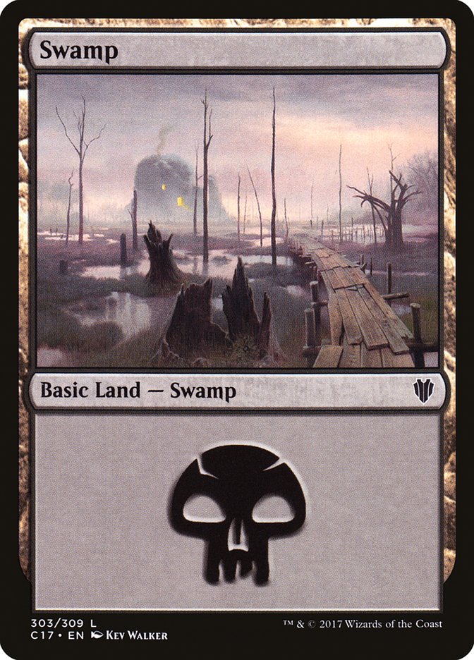 Swamp (303) [Commander 2017] | Local Legends