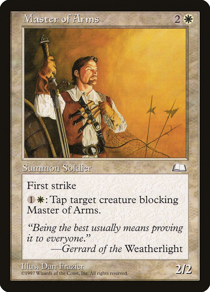 Master of Arms [Weatherlight] | Local Legends