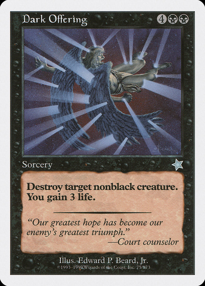 Dark Offering [Starter 1999] | Local Legends