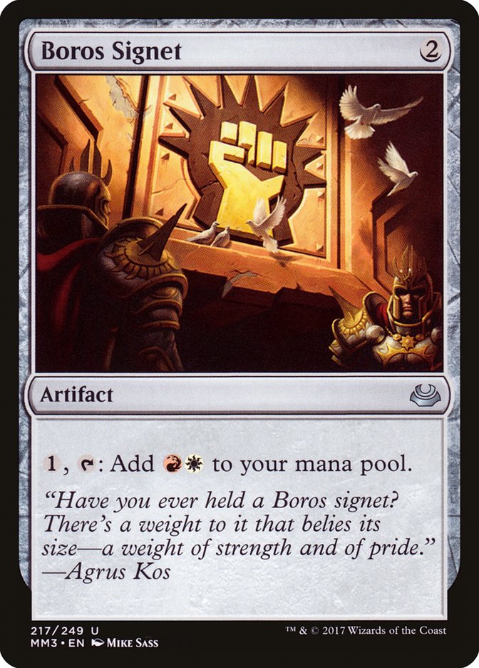 Boros Signet [Modern Masters 2017] | Local Legends