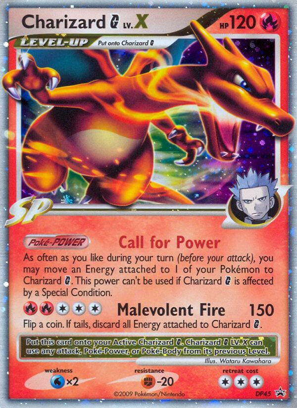 Charizard G LV.X (DP45) [Diamond & Pearl: Black Star Promos] | Golgari Games