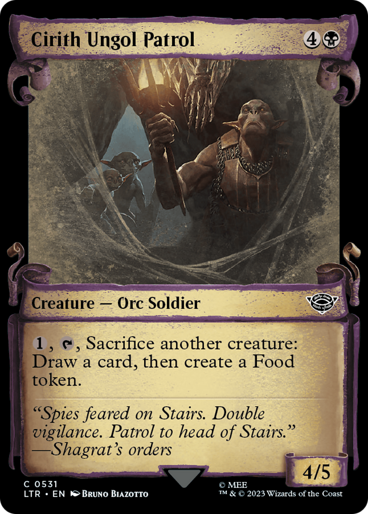 Cirith Ungol Patrol [The Lord of the Rings: Tales of Middle-Earth Showcase Scrolls] | Local Legends