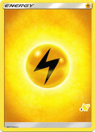 Lightning Energy (Pikachu Stamp #3) [Battle Academy 2020] | Local Legends