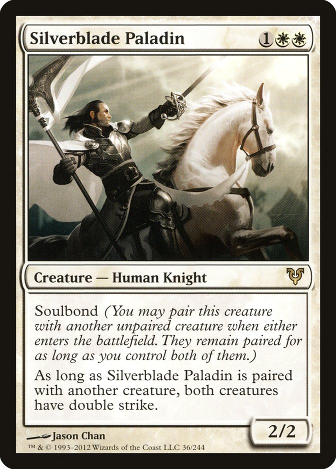 Silverblade Paladin [Avacyn Restored] | Golgari Games