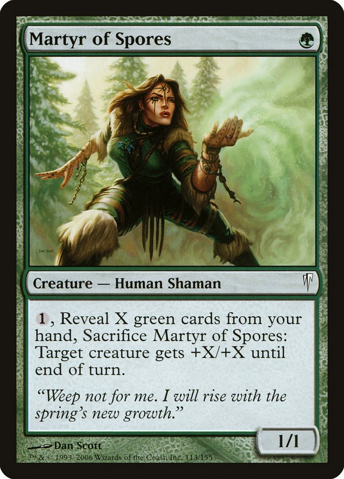 Martyr of Spores [Coldsnap] | Golgari Games