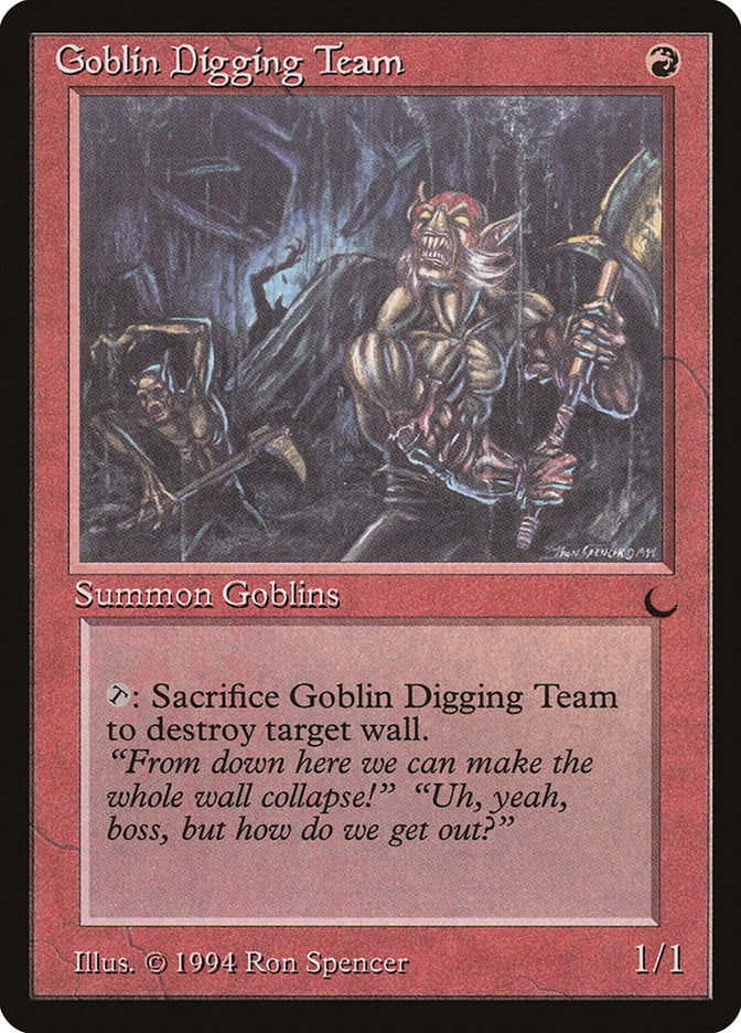 Goblin Digging Team [The Dark] | Local Legends