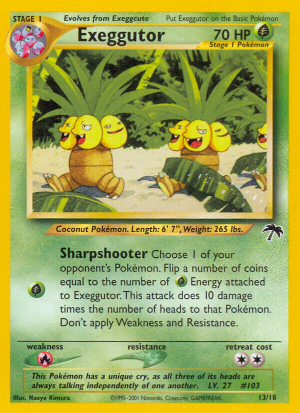 Exeggutor (13/18) [Southern Islands] | Golgari Games