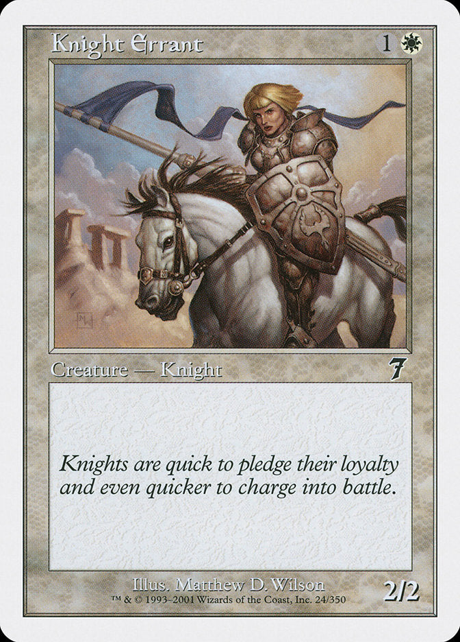 Knight Errant [Seventh Edition] | Local Legends