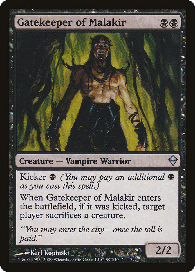 Gatekeeper of Malakir [Zendikar] | Local Legends