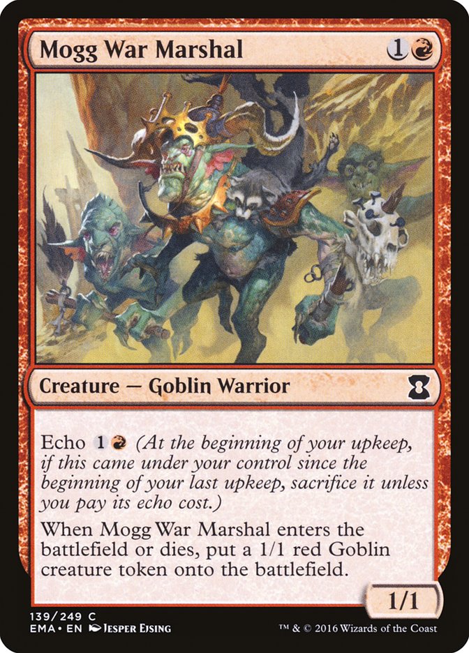 Mogg War Marshal [Eternal Masters] | Local Legends