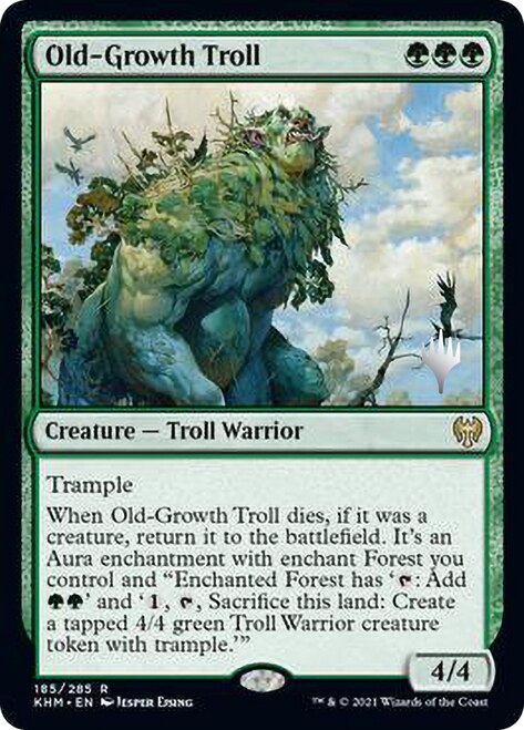 Old-Growth Troll (Promo Pack) [Kaldheim Promos] | Golgari Games