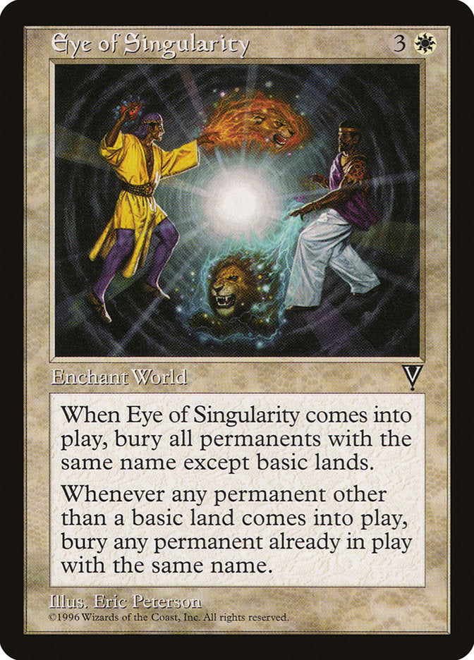 Eye of Singularity [Visions] | Golgari Games