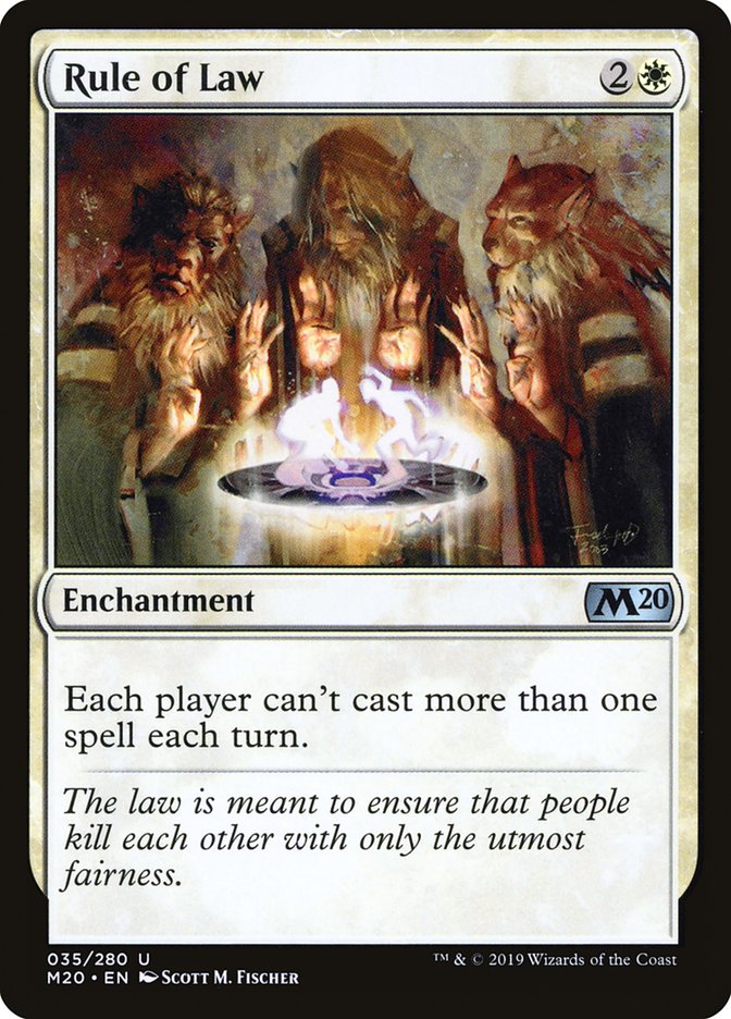 Rule of Law [Core Set 2020] | Local Legends