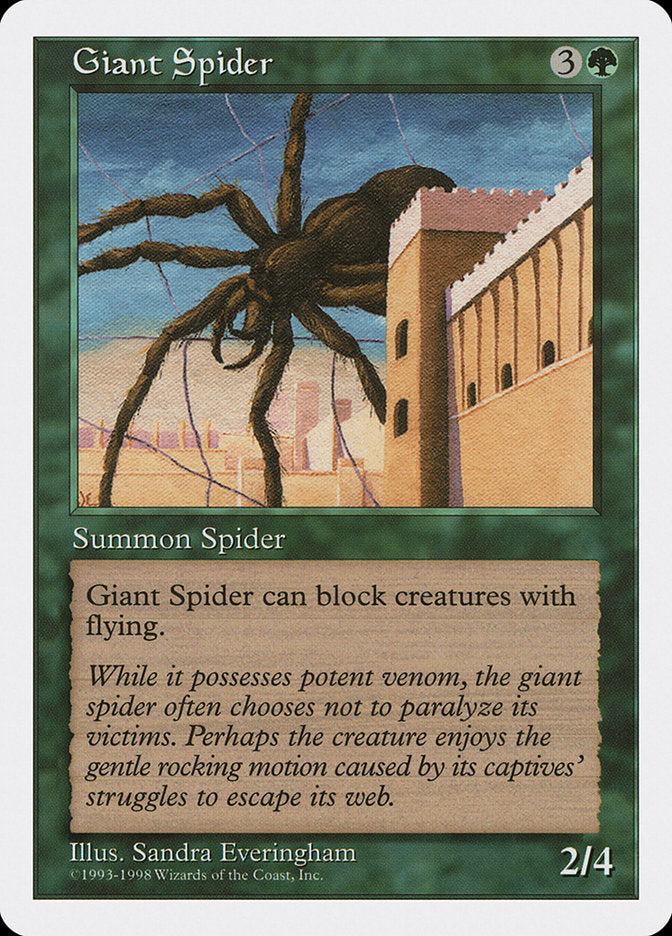 Giant Spider [Anthologies] | Golgari Games