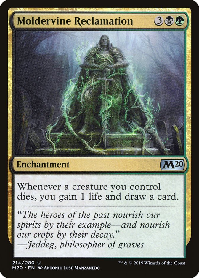 Moldervine Reclamation [Core Set 2020] | Local Legends
