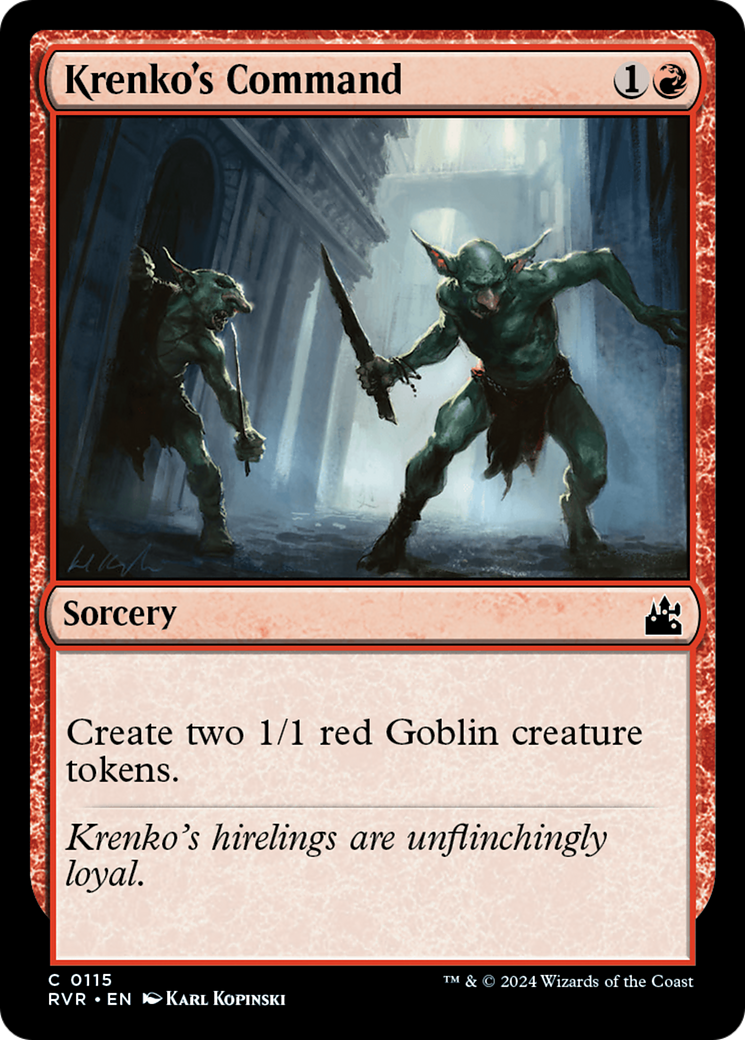 Krenko's Command [Ravnica Remastered] | Local Legends