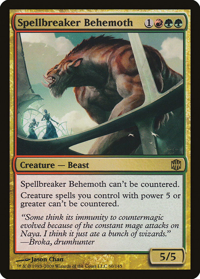 Spellbreaker Behemoth [Alara Reborn] | Local Legends