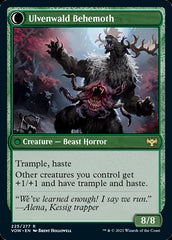 Ulvenwald Oddity // Ulvenwald Behemoth [Innistrad: Crimson Vow] | Golgari Games