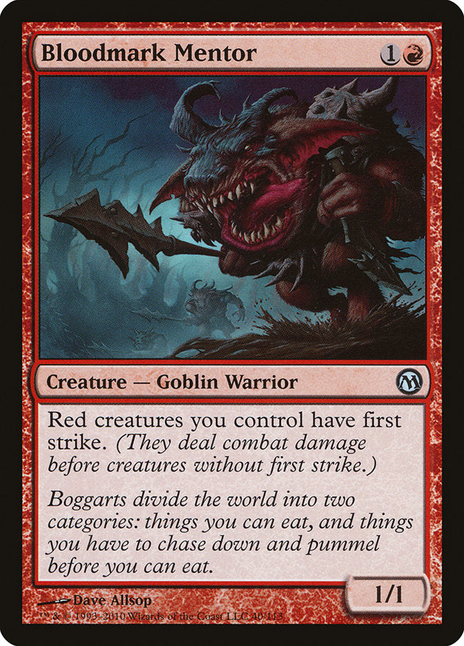 Bloodmark Mentor [Duels of the Planeswalkers] | Golgari Games