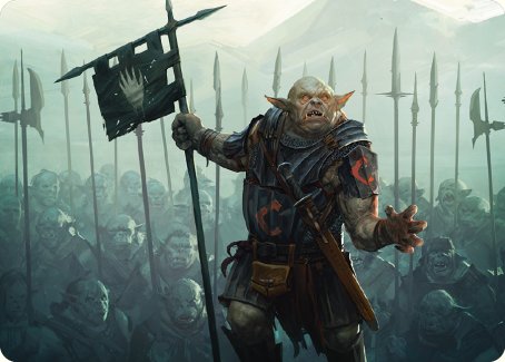 Ugluk of the White Hand Art Card [The Lord of the Rings: Tales of Middle-earth Art Series] | Local Legends