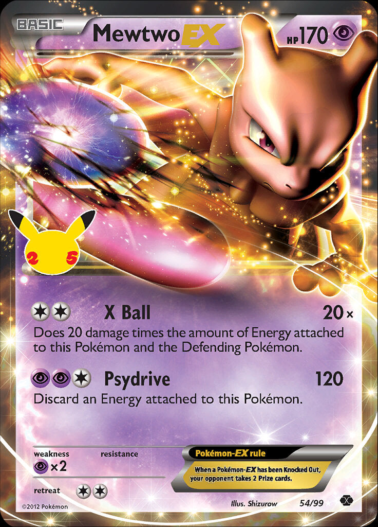 Mewtwo EX (54/99) [Celebrations: 25th Anniversary - Classic Collection] | Golgari Games