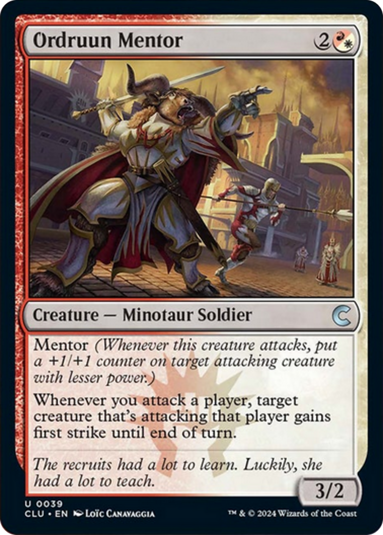 Ordruun Mentor [Ravnica: Clue Edition] | Local Legends
