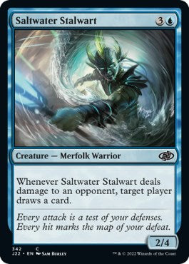 Saltwater Stalwart [Jumpstart 2022] | Golgari Games