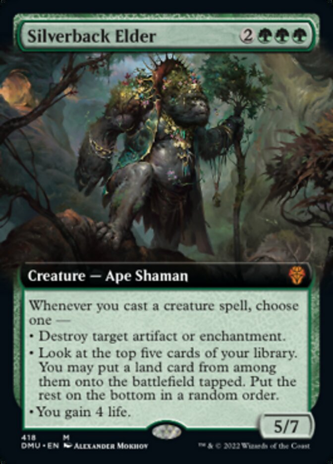 Silverback Elder (Extended Art) [Dominaria United] | Golgari Games