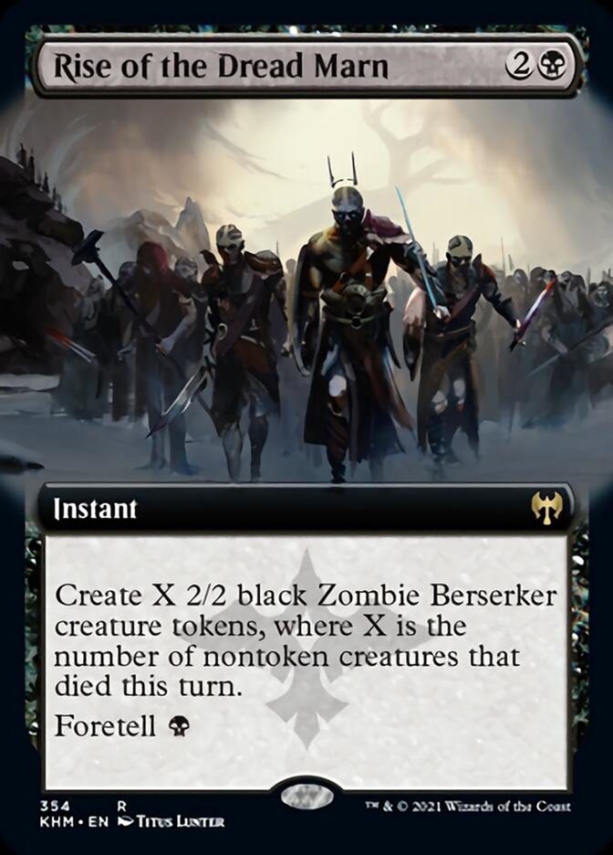 Rise of the Dread Marn (Extended Art) [Kaldheim] | Local Legends