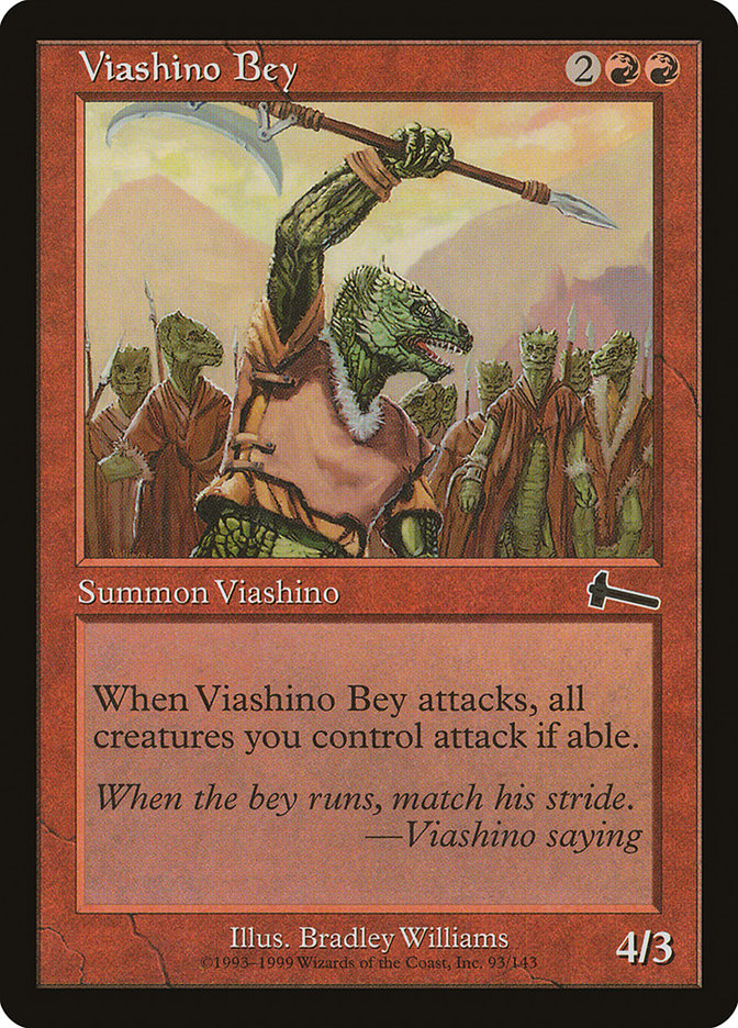 Viashino Bey [Urza's Legacy] | Golgari Games