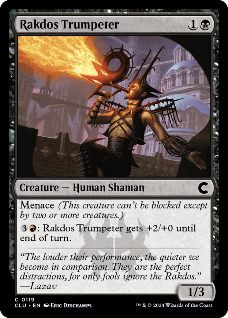 Rakdos Trumpeter [Ravnica: Clue Edition] | Local Legends