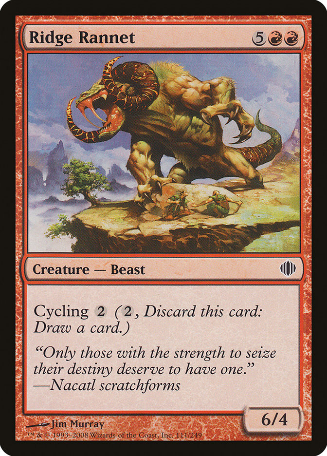 Ridge Rannet [Shards of Alara] | Local Legends