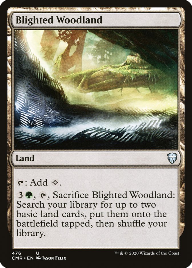 Blighted Woodland [Commander Legends] | Local Legends