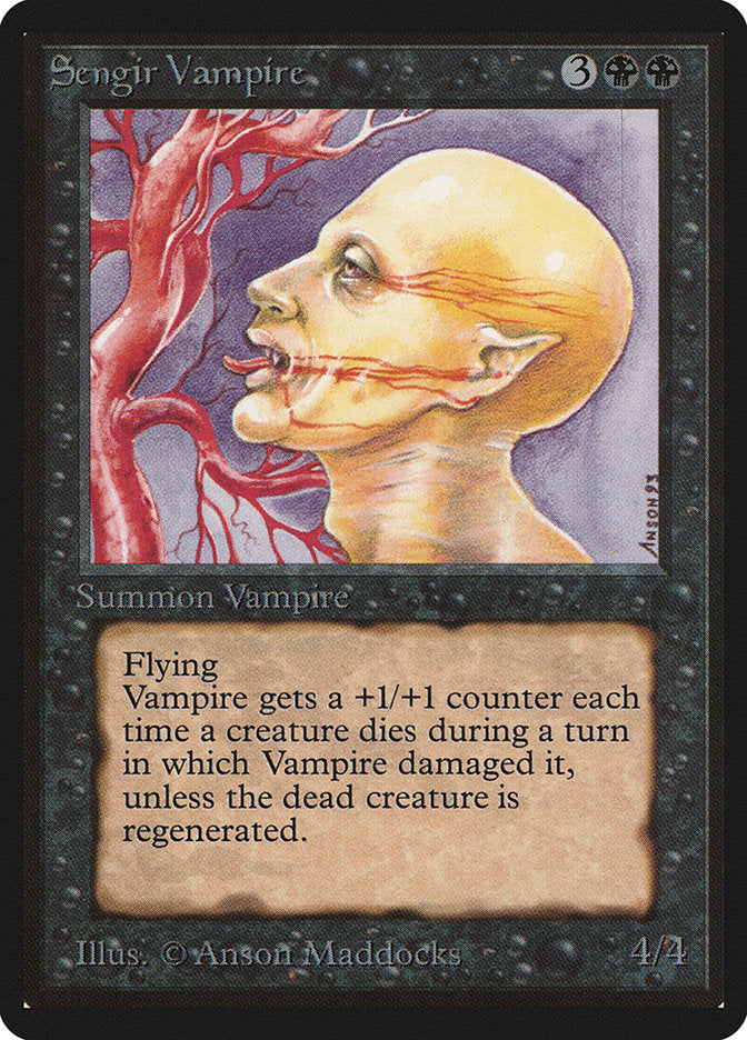 Sengir Vampire [Beta Edition] | Golgari Games