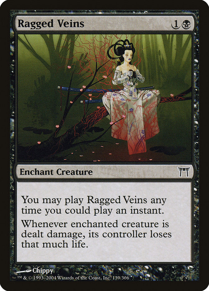 Ragged Veins [Champions of Kamigawa] | Golgari Games