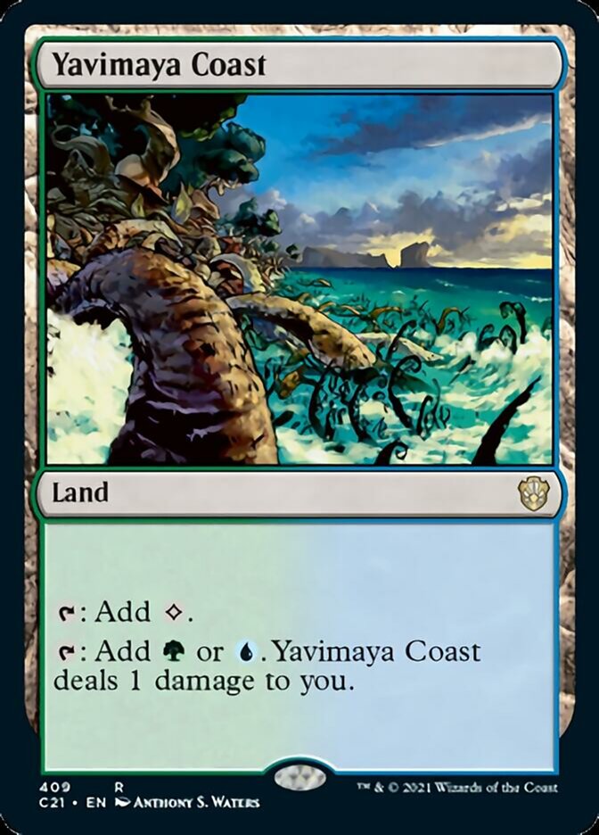 Yavimaya Coast [Commander 2021] | Golgari Games