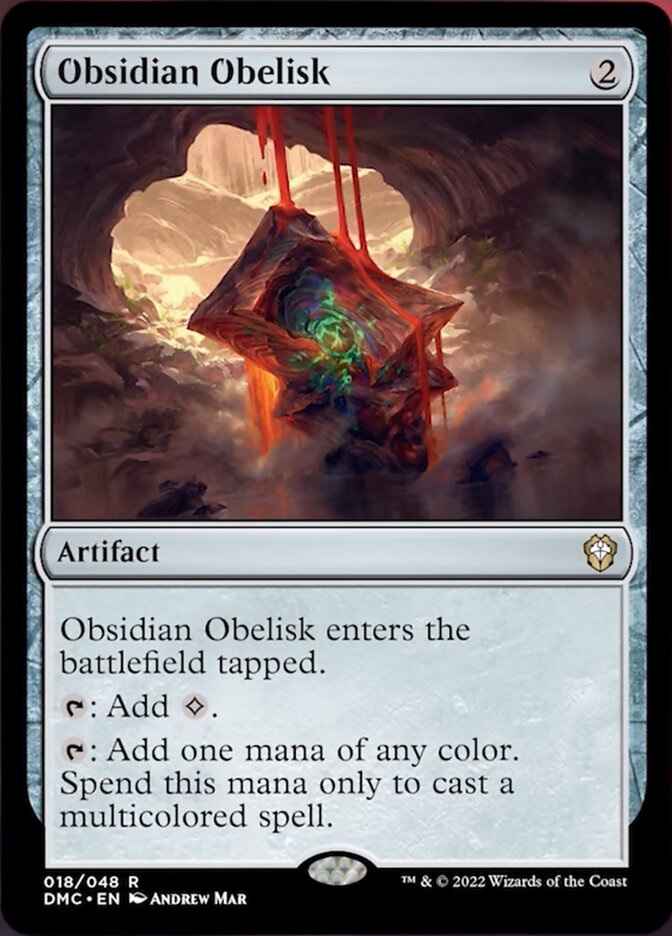 Obsidian Obelisk [Dominaria United Commander] | Local Legends