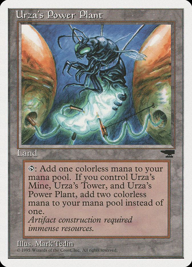 Urza's Power Plant (Insect) [Chronicles] | Golgari Games