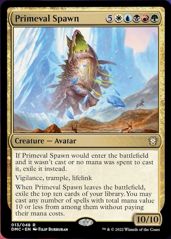 Primeval Spawn [Dominaria United Commander] | Golgari Games