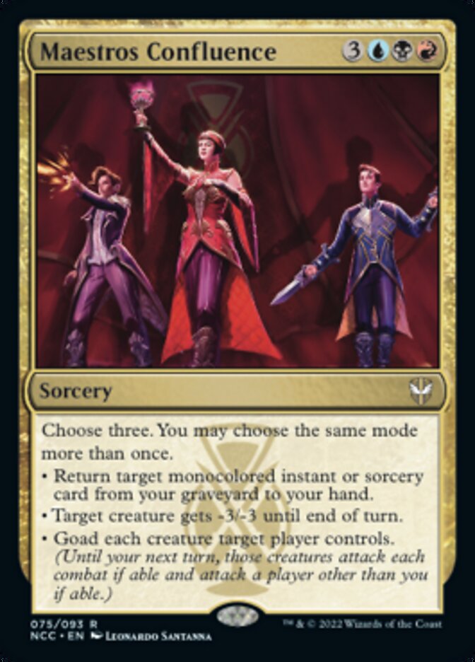 Maestros Confluence [Streets of New Capenna Commander] | Local Legends