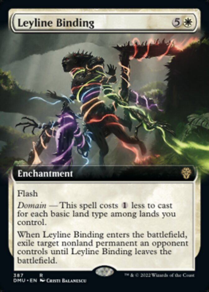 Leyline Binding (Extended Art) [Dominaria United] | Golgari Games