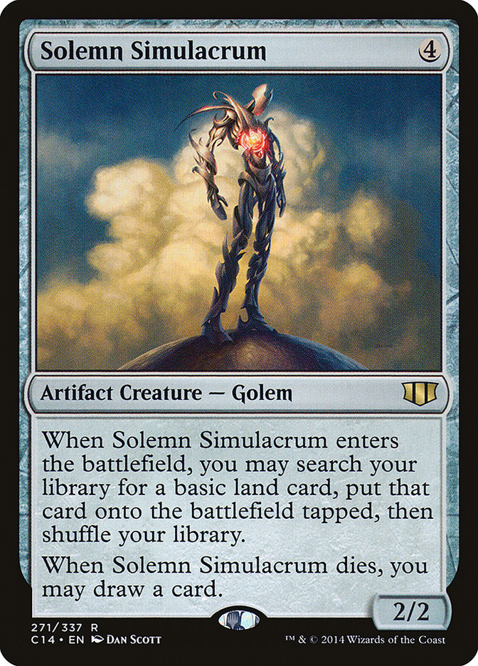 Solemn Simulacrum [Commander 2014] | Golgari Games