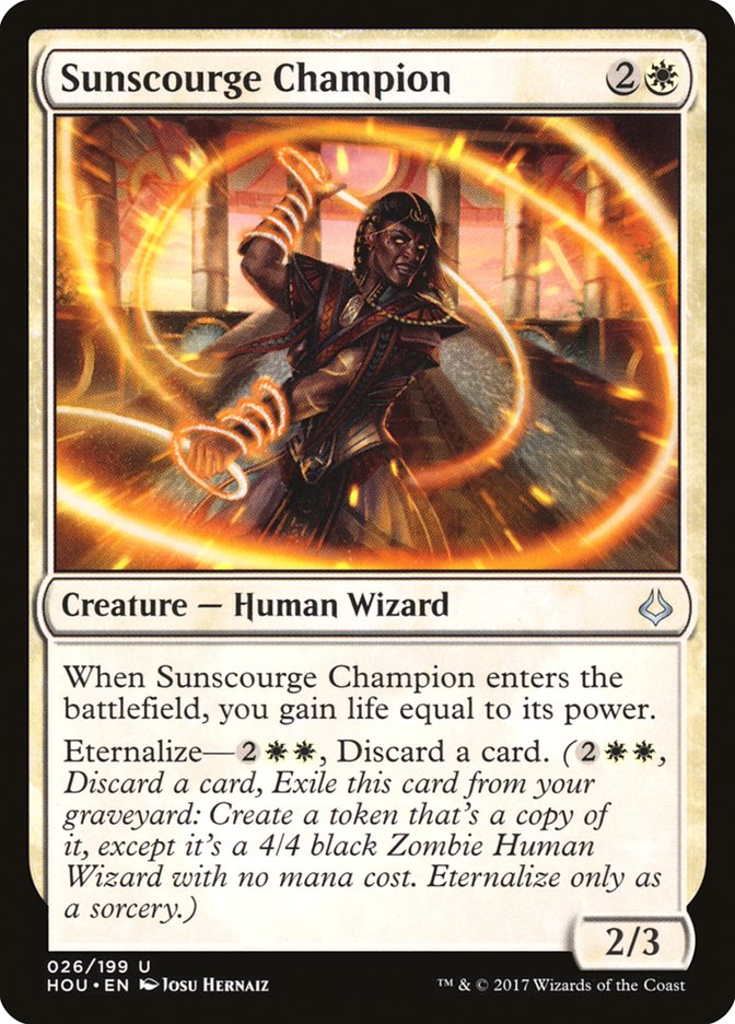 Sunscourge Champion [Hour of Devastation] | Local Legends