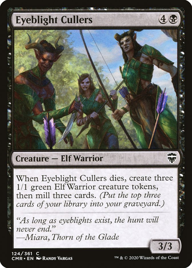 Eyeblight Cullers [Commander Legends] | Golgari Games