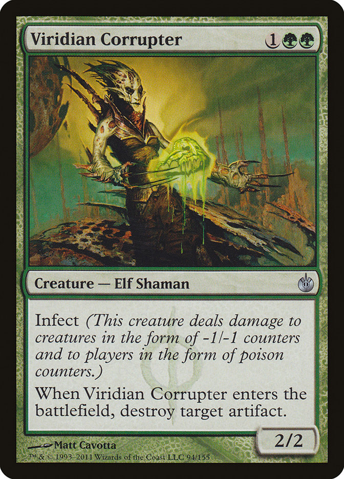 Viridian Corrupter [Mirrodin Besieged] | Local Legends