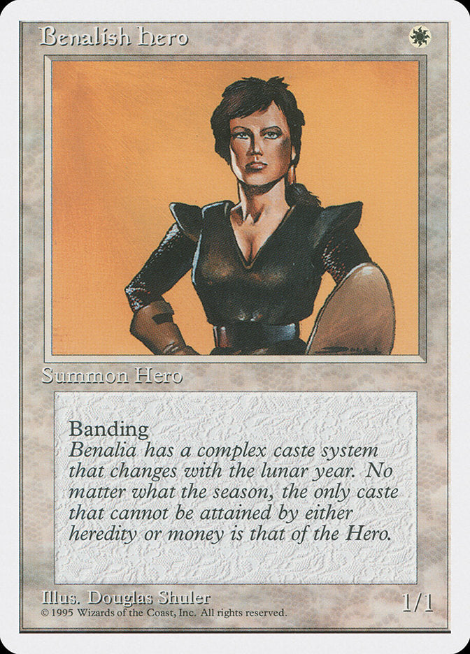Benalish Hero [Fourth Edition] | Local Legends